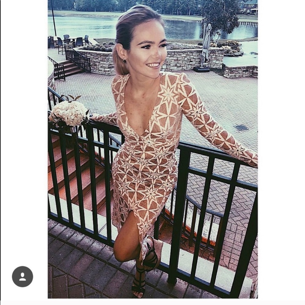 For love and lemons Metz midi dress xs
